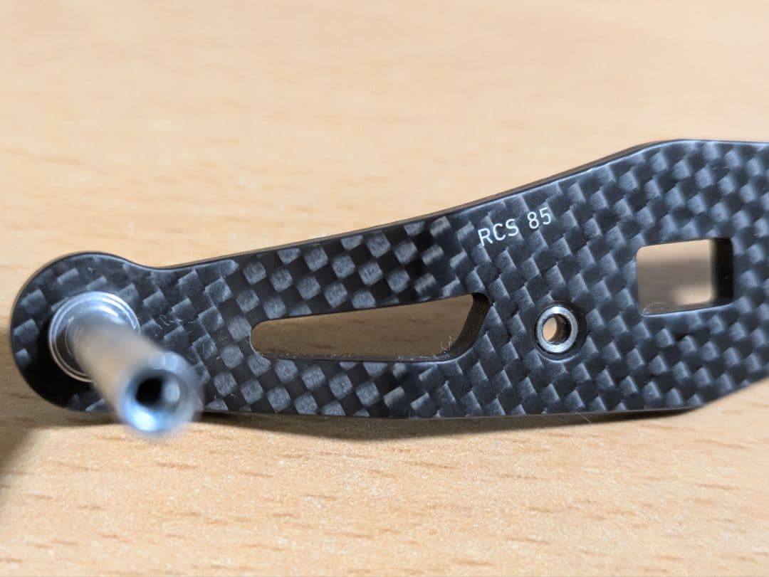 ダイワ SLPワークス カーボンクランクハンドル 85mm ③