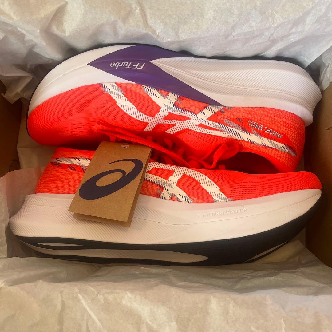 【新品　未使用】アシックス MAGIC SPEED4 29.0cm レッド