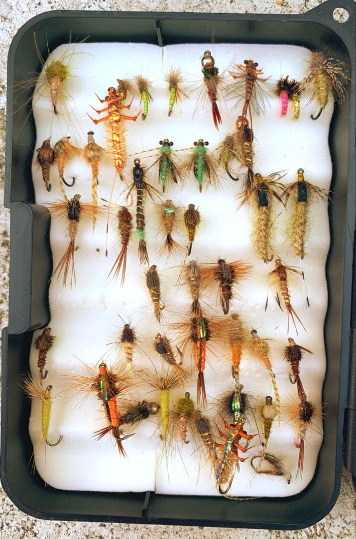 フライフィッシング フライロッド フライタイイング ルアー 引退セット