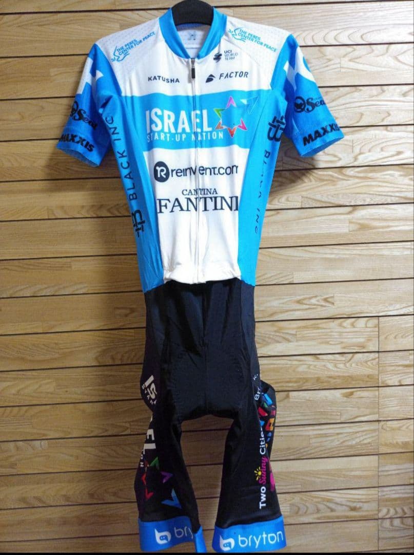 支給品 Israel Premier Tech ロードスーツ イスラエル