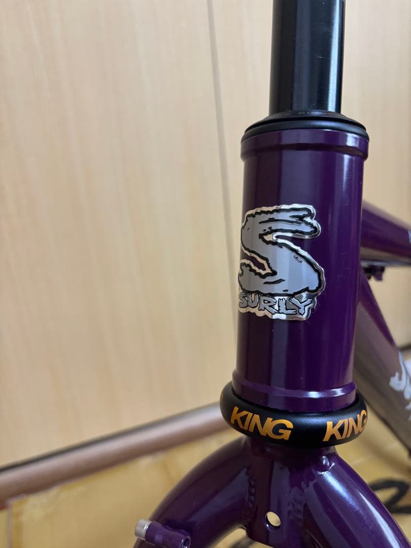 サーリー　カラテモンキー　フレームセット(M)＋ヘッドセット＋スタンド&台座等