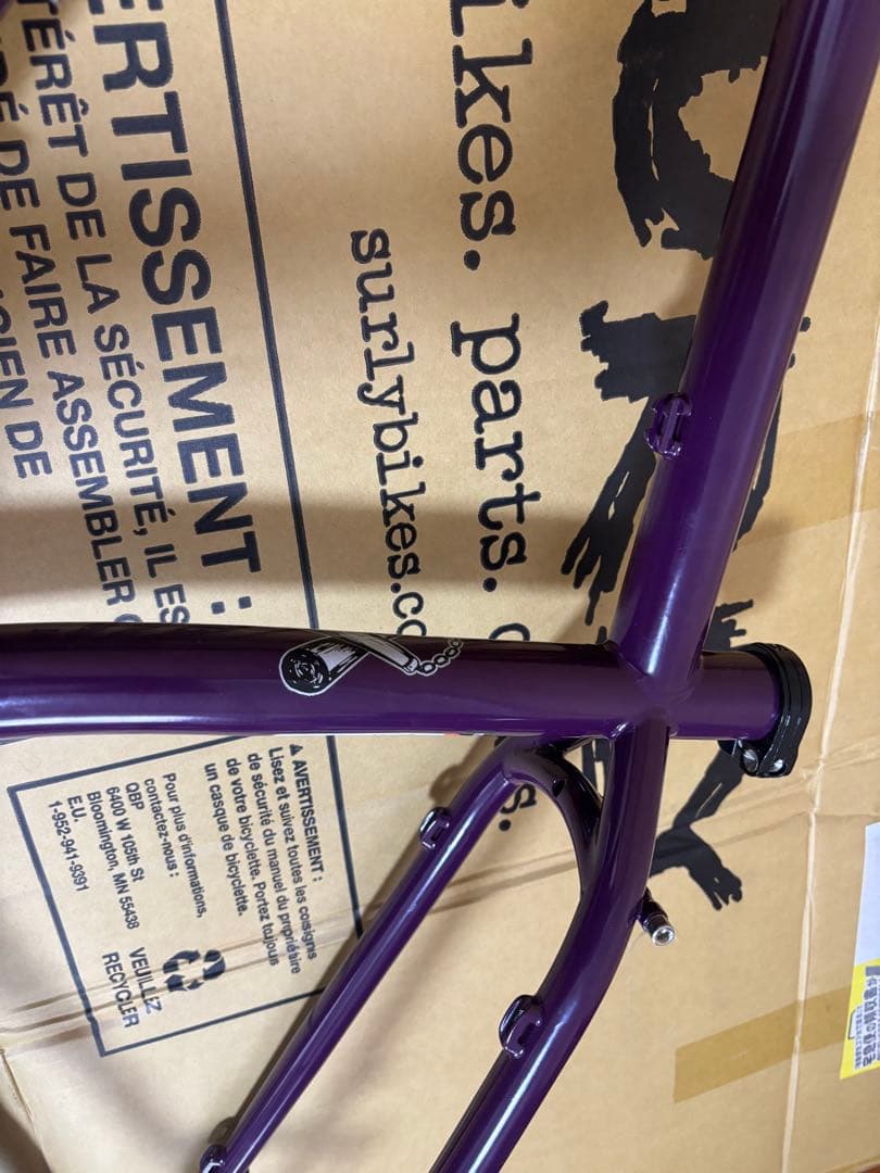 サーリー　カラテモンキー　フレームセット(M)＋ヘッドセット＋スタンド&台座等