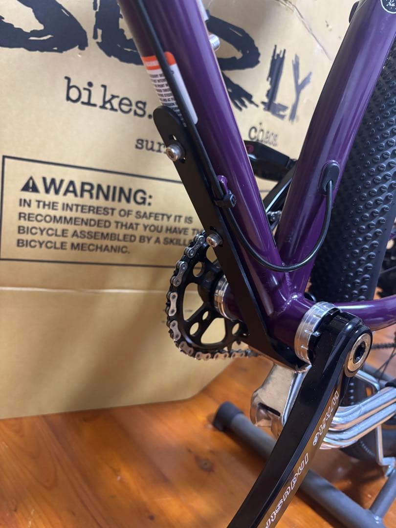 サーリー　カラテモンキー　フレームセット(M)＋ヘッドセット＋スタンド&台座等