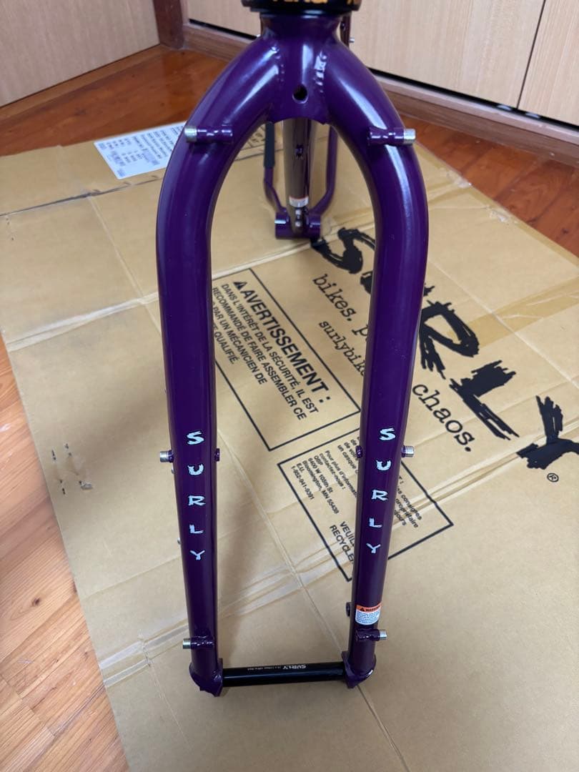 サーリー　カラテモンキー　フレームセット(M)＋ヘッドセット＋スタンド&台座等