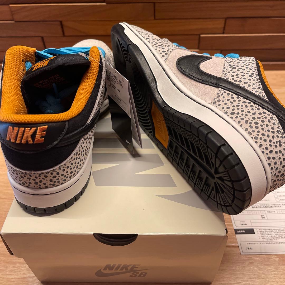 ナイキSB ダンクLOW Phantom and Black size27.0