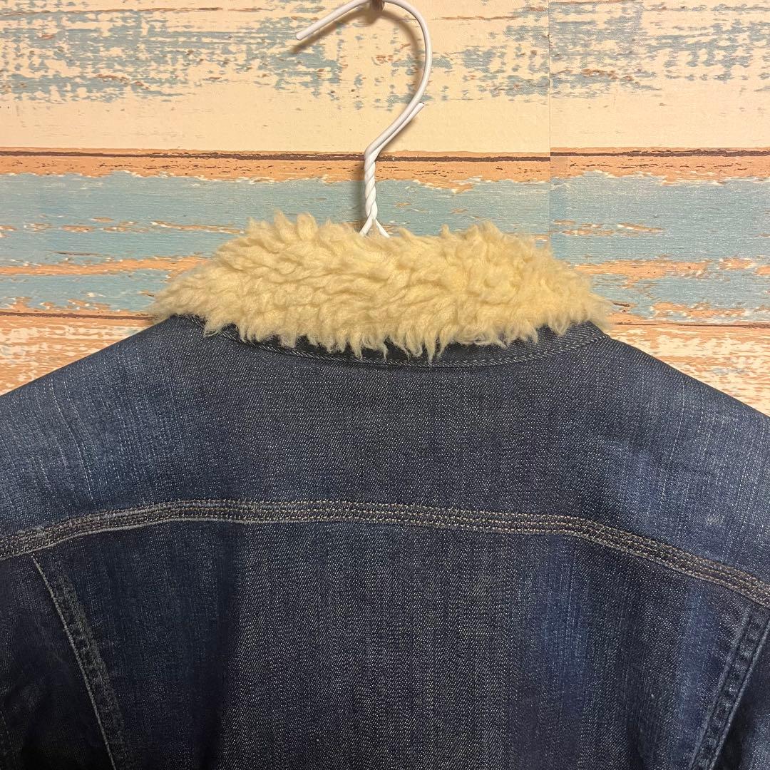 DIESEL ディーゼル デニム ボアジャケット XL