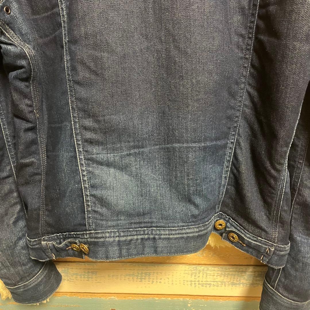 DIESEL ディーゼル デニム ボアジャケット XL