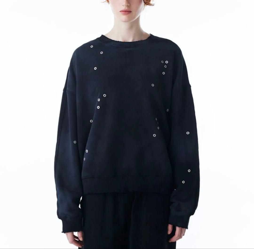 gadid anoniem GLIDE スウェット トレーナー 黒