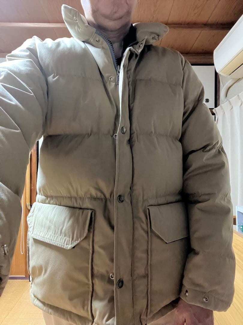 aobon　ノースフェイス　ダウンジャケット　茶タグ　アメリカ製　復刻