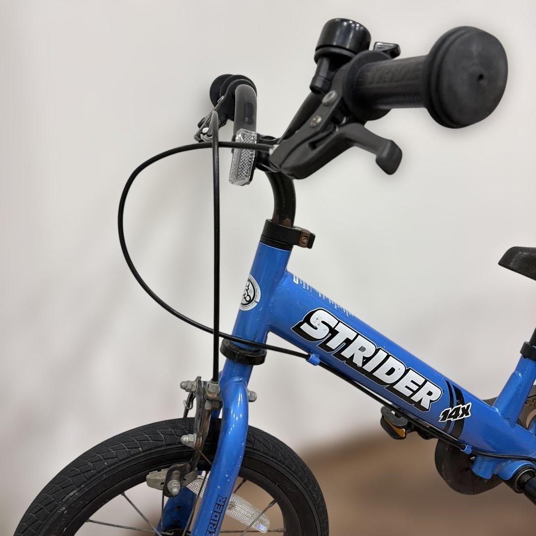 ストライダー　14X ブルー 青 自転車　キッズバイク