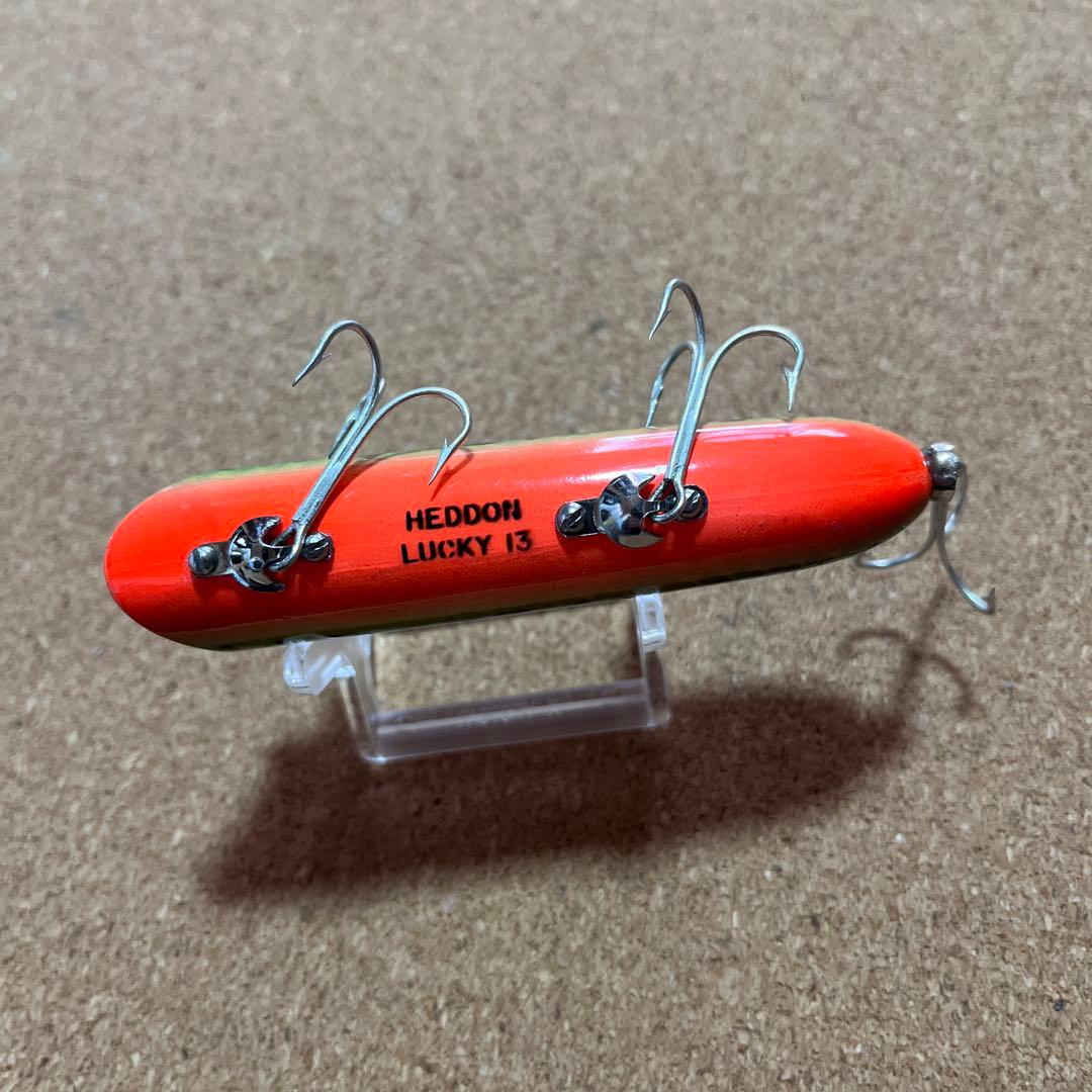 オールドヘドン heddon ラッキー13 GR スイカ 美品