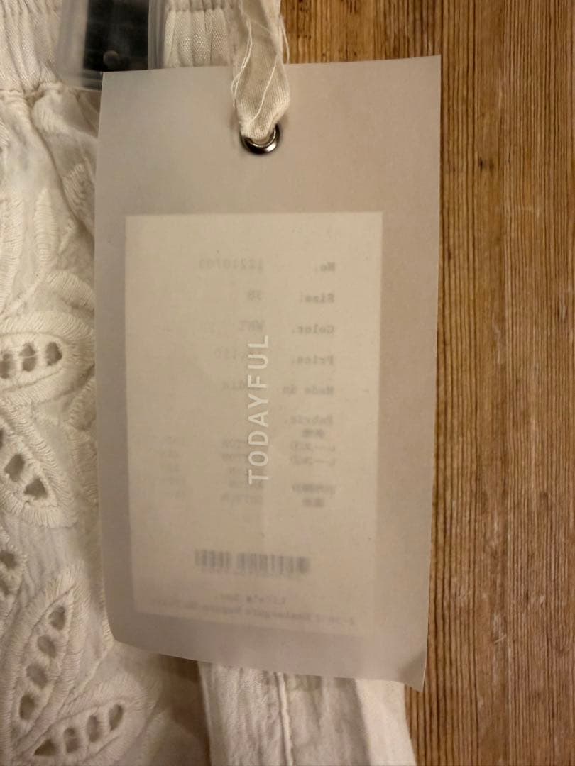 パンツ TODAYFUL Patchwork Lace Pants