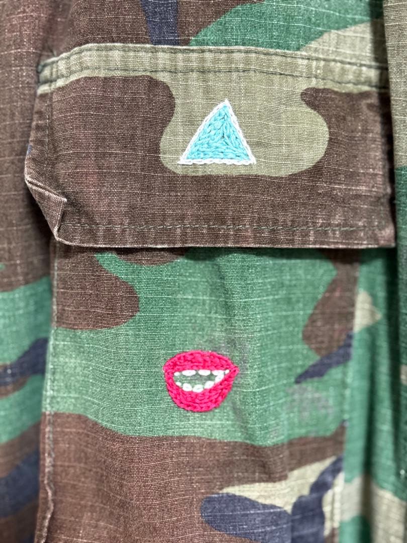 ♡mox♡さま専用　迷彩柄 ミリタリージャケット 刺繍