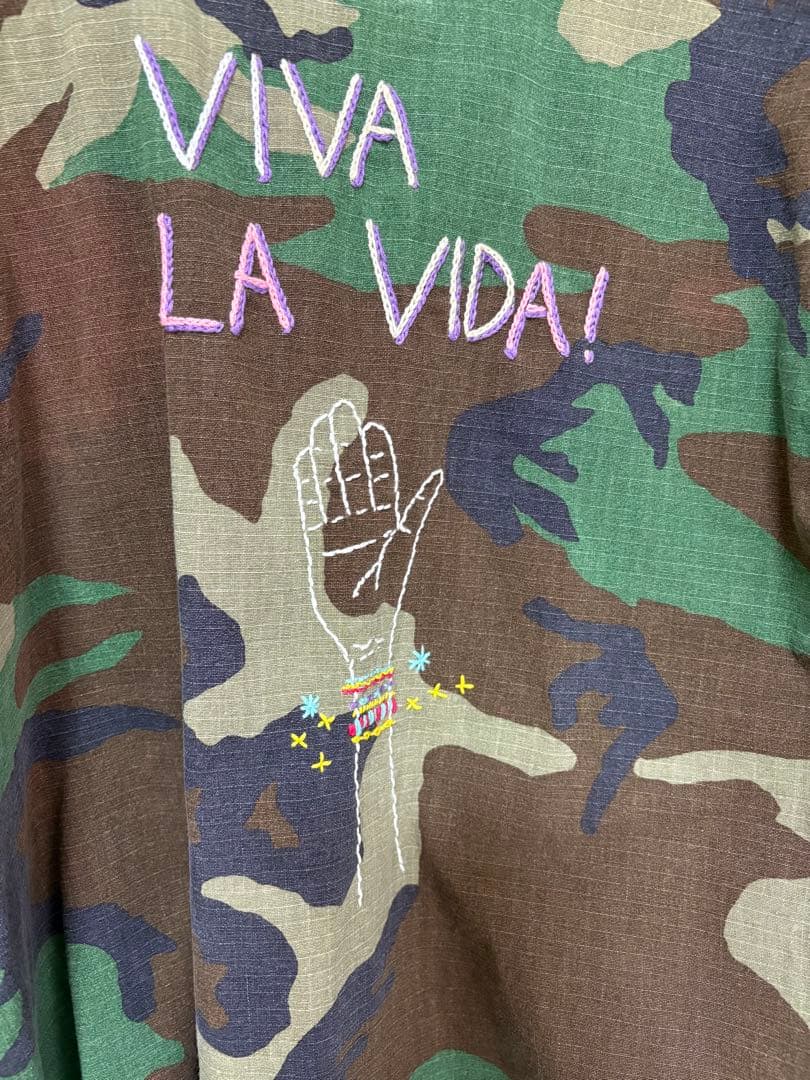 ♡mox♡さま専用　迷彩柄 ミリタリージャケット 刺繍