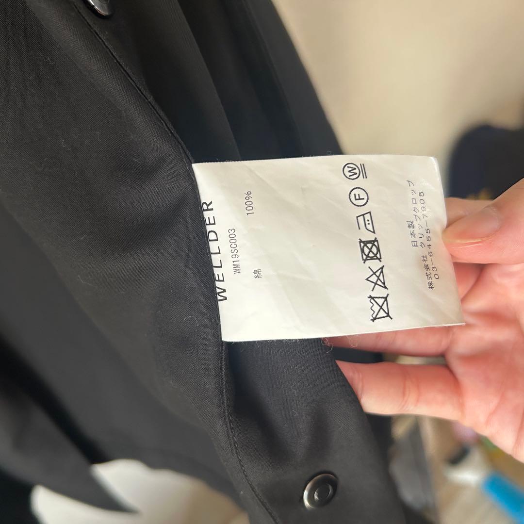 WELLDER ｜ウェルダー｜ステンカラーコート｜