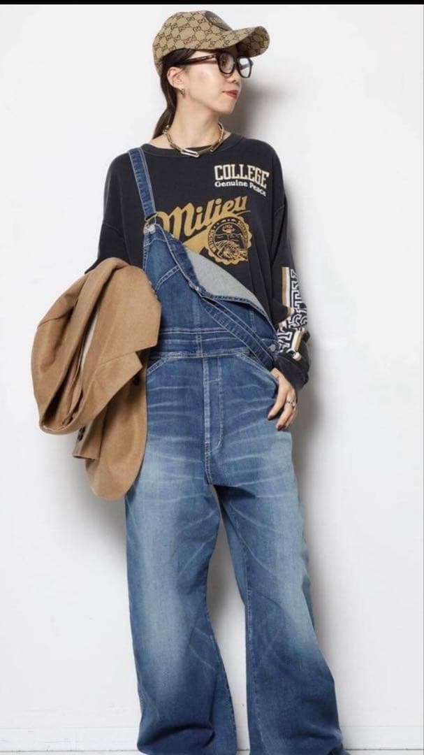 MUSE de Deuxieme Classe サート オーバーオール【完売品】