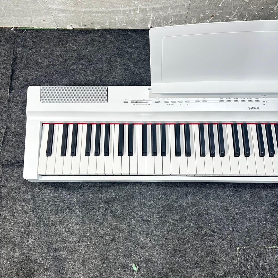 YAMAHA 電子ピアノ P-125 88鍵 192音 キーボード d4793