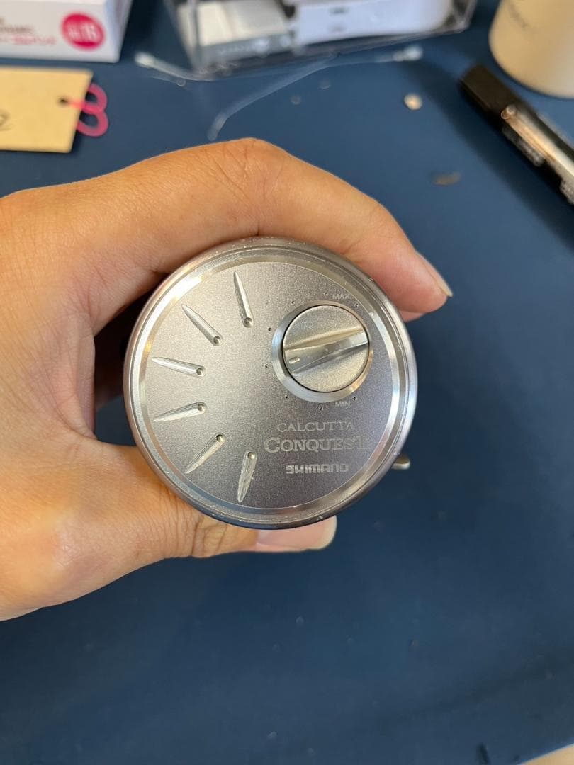 カルカッタコンクエスト　101DC　トラウトルアー　ベイトリール　シマノ
