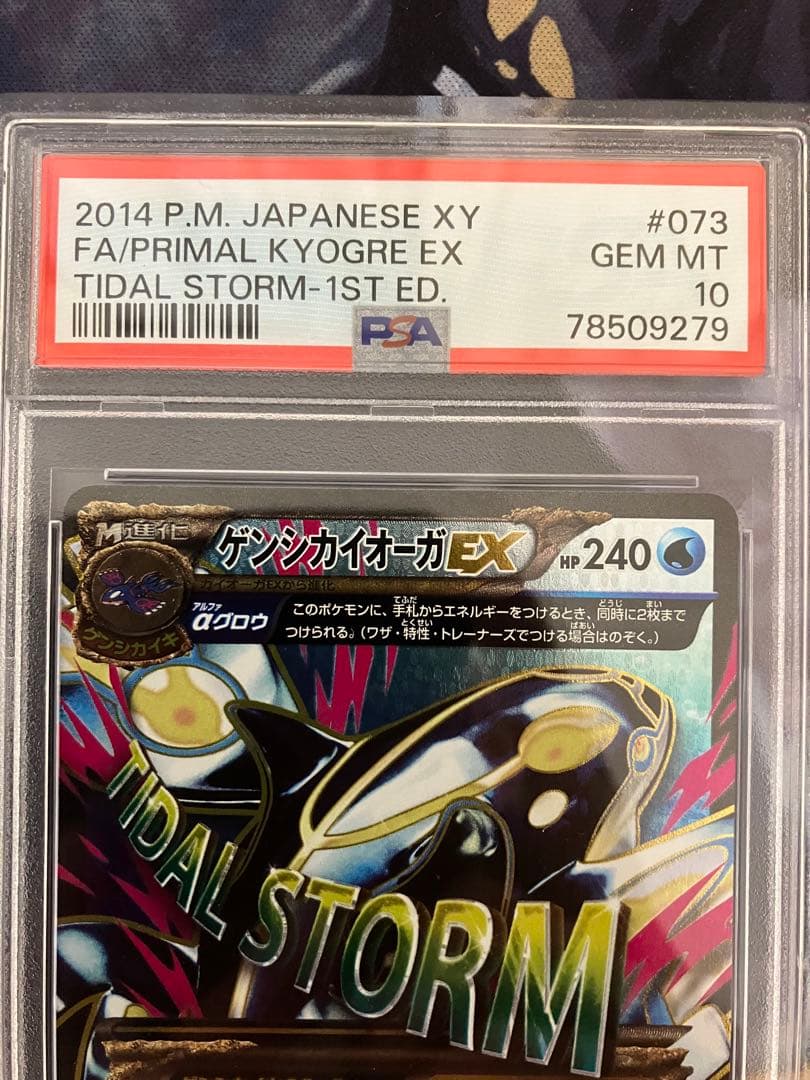 ゲンシカイオーガEX SR PSA10 XY L108372823 - ポケモンカードゲーム買う