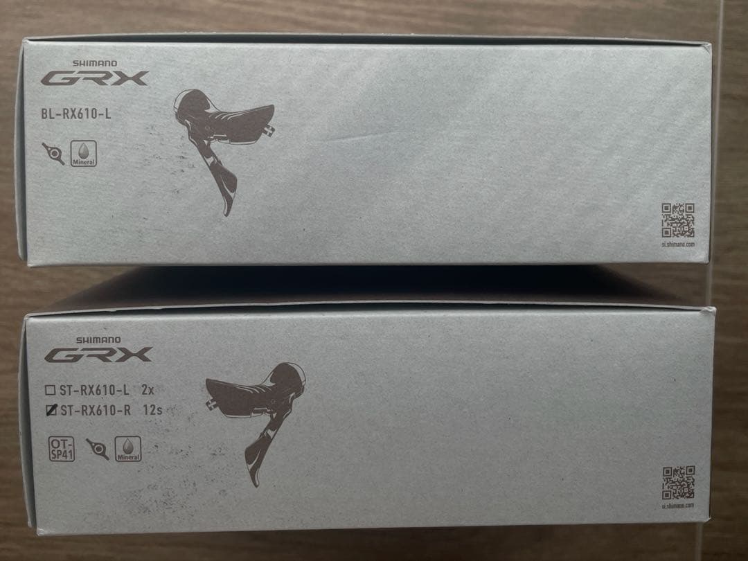 新品SHIMANOレバーST-RX610R/BL-RX610L 1x12sセット