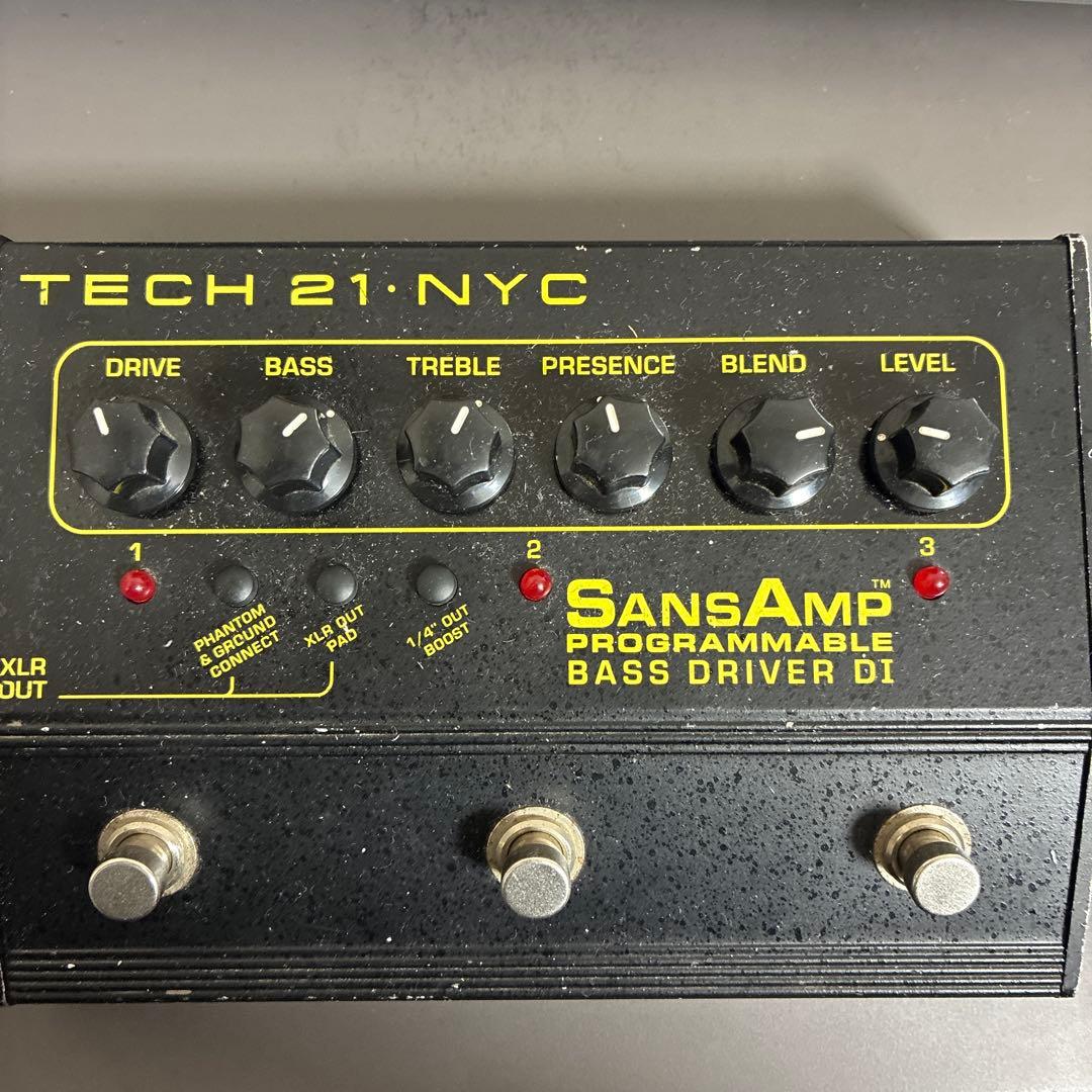 ベース sansamp programmable bass d DI Tech 21 SansAmp Programmable Bass Driver DI Pedal | Sweetwater