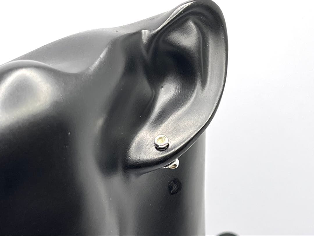 h381 ティファニー　バイザヤード　アクアマリン　ピアス　シルバー　925