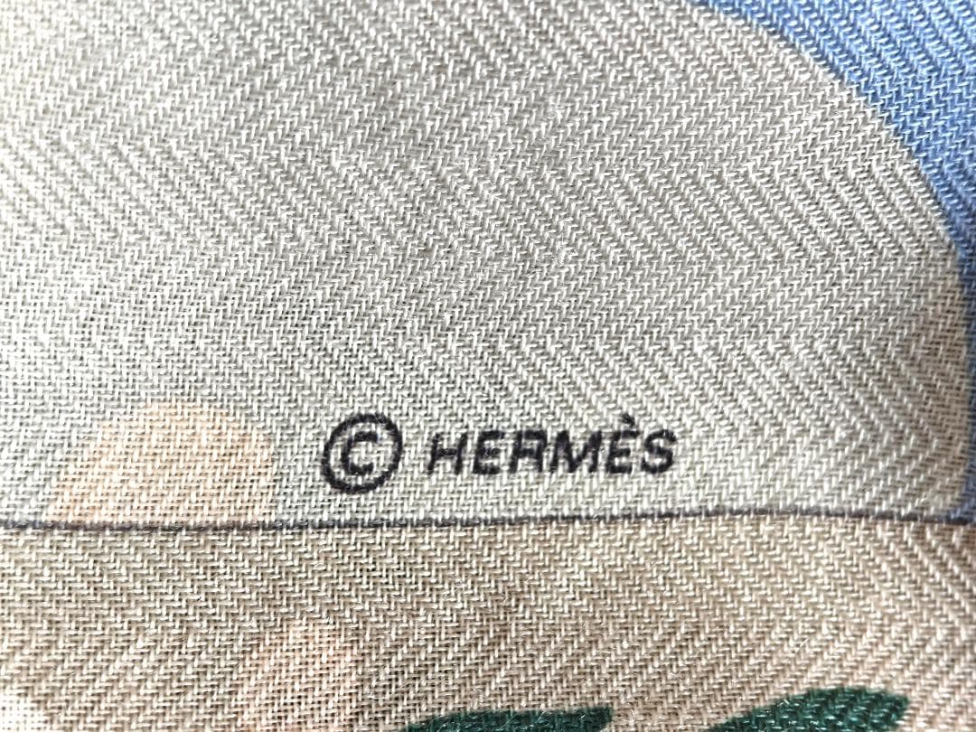新品同様品 25SS エルメス イソップ物語 カレ140 カレジェアン