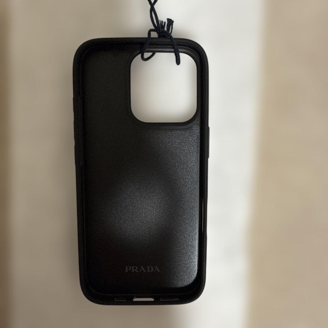 新品未使用　 PRADA iPhone16proケース ピンク ブラック