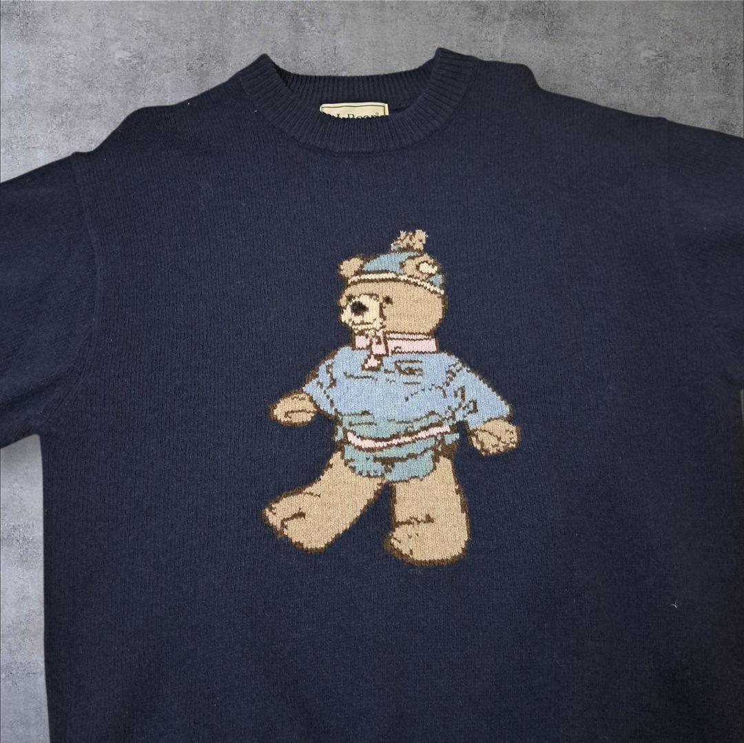 完売品 L.L.Bean ウーリッジ ウール100% ニットセーター Mサイズ