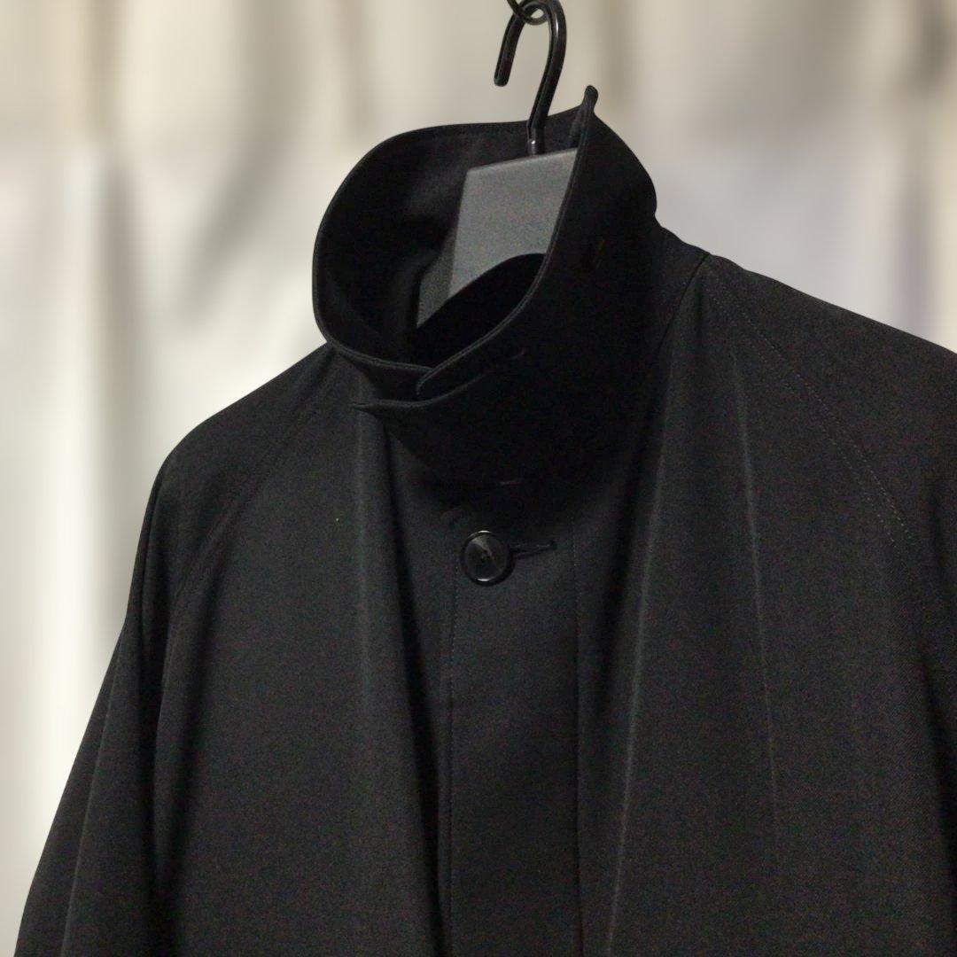 美品☆ 即日発送 HEUGN  ウールギャバジンステンカラーコート