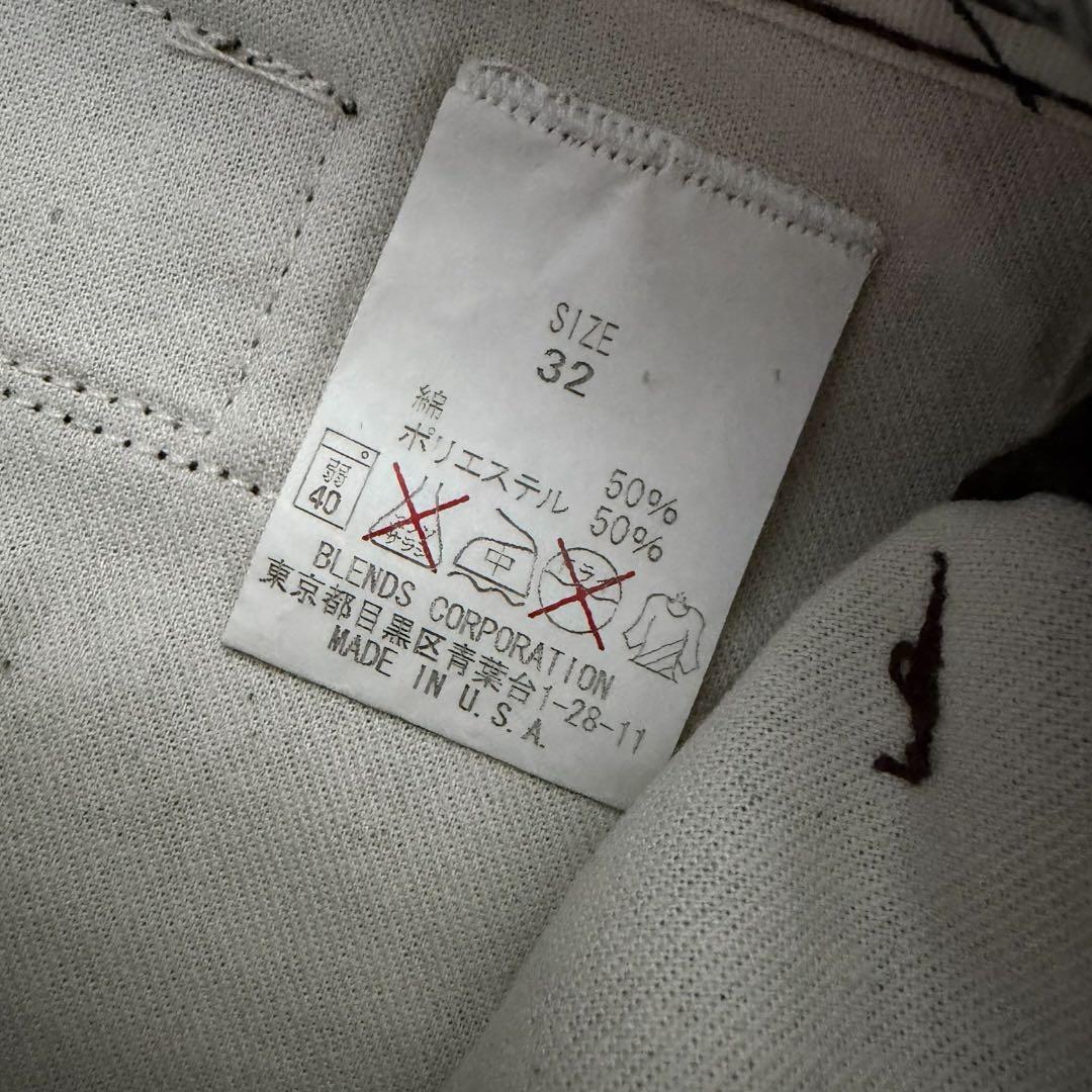 希少！USA製 ベンデイビス フリスコパンツ ブラウン W32 希少タグ 90s