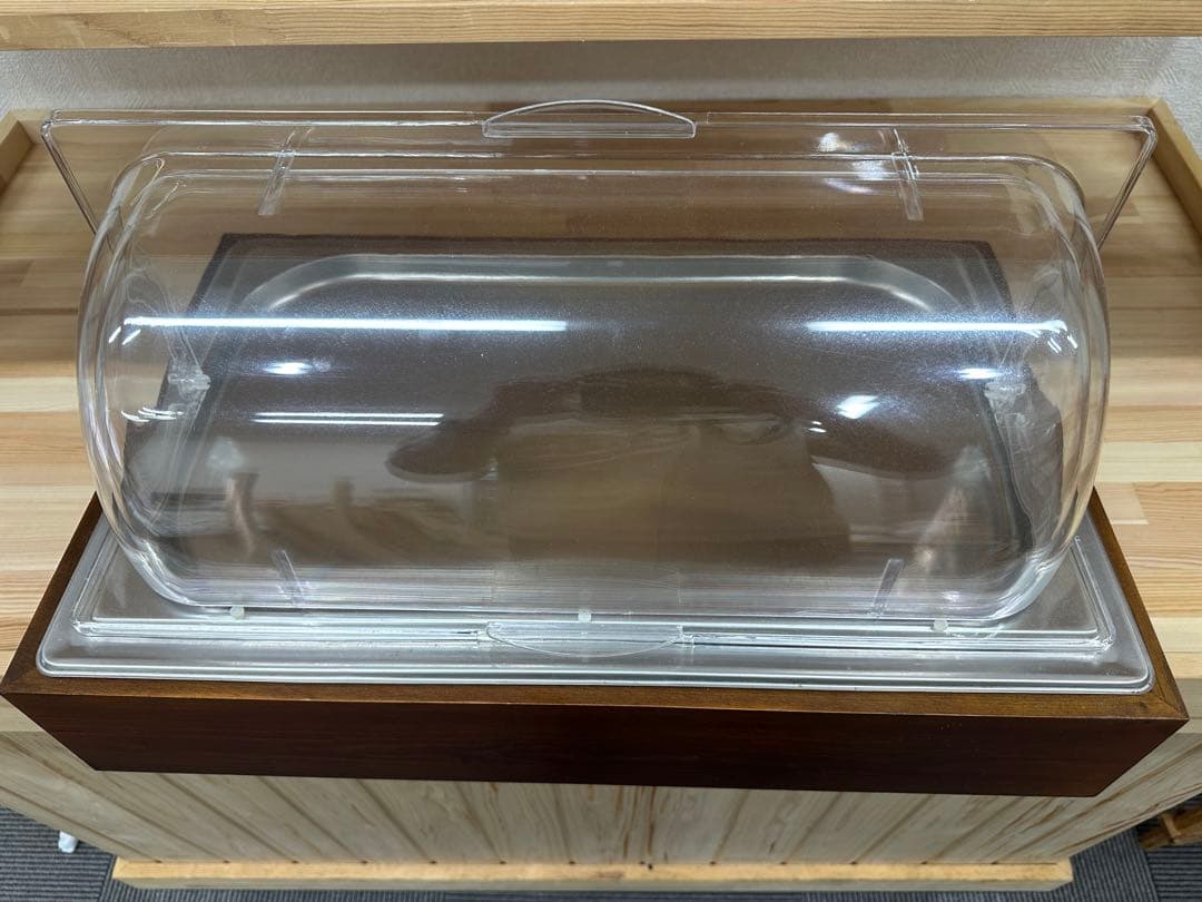 保冷 チェーフィングディッシュ 木枠 ホテルパン　簡易冷蔵ケース　保冷剤付き