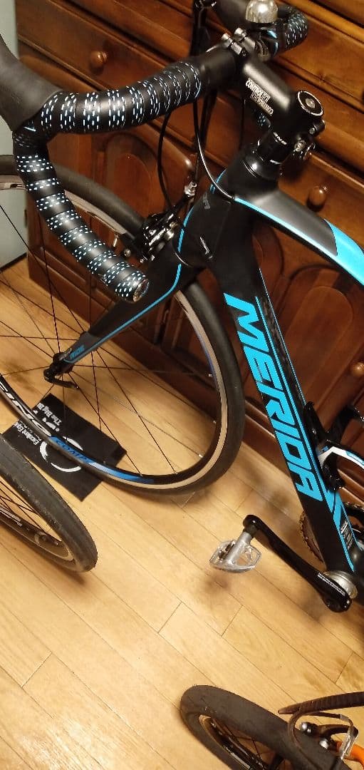 MERID RIDE 4000 カーボンフレーム　ロードバイク ブラック/ブルー