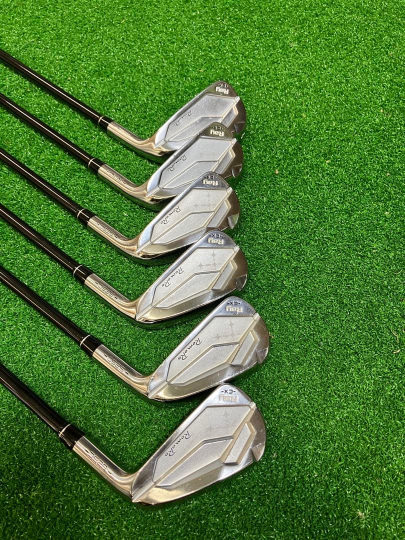 ロマロRay アイアンセットラウネi90S 6本セット - メルカリ
