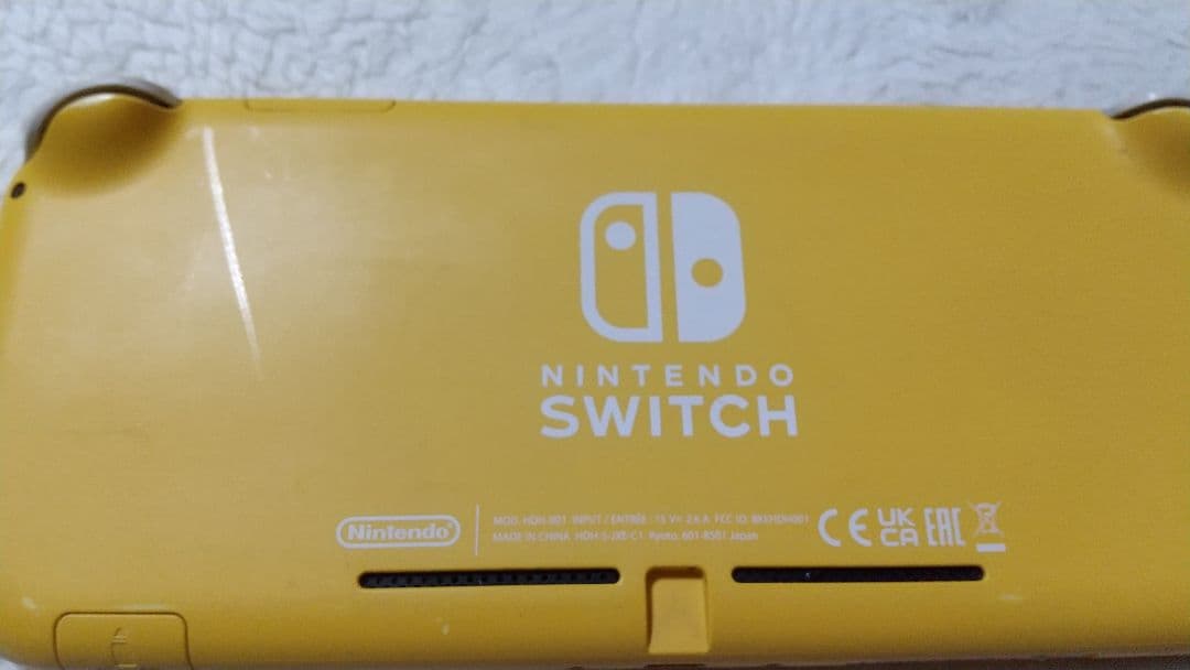 ジャンク Nintendo Switch Lite イエロー 不動品
