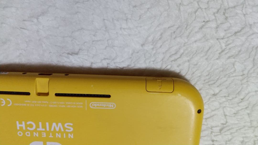 ジャンク Nintendo Switch Lite イエロー 不動品