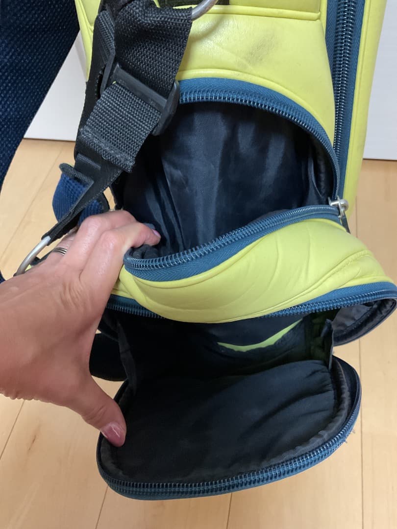 PEARLY GATES パーリーゲイツ　キャディバッグ　スタンド式