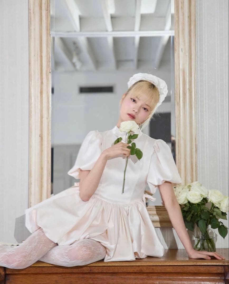 treat ürself satinballoonpeplumone-piece