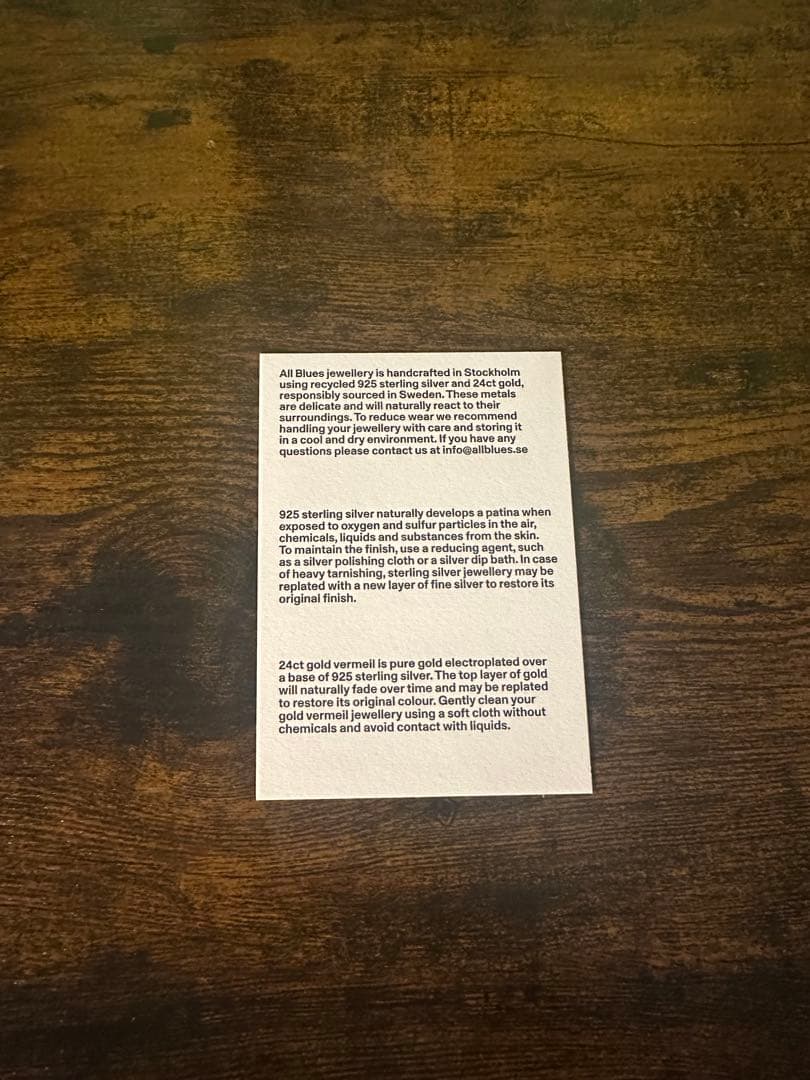 All Blues PEARL EARRING ピアス