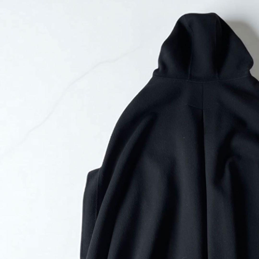 美品✨TUMORI CHISATO ツモリチサト ポンチョコート ケープ 黒