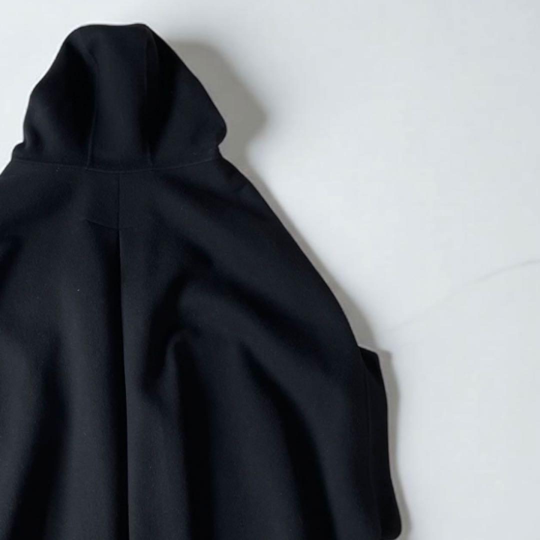 美品✨TUMORI CHISATO ツモリチサト ポンチョコート ケープ 黒