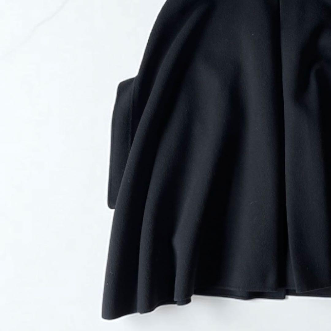 美品✨TUMORI CHISATO ツモリチサト ポンチョコート ケープ 黒