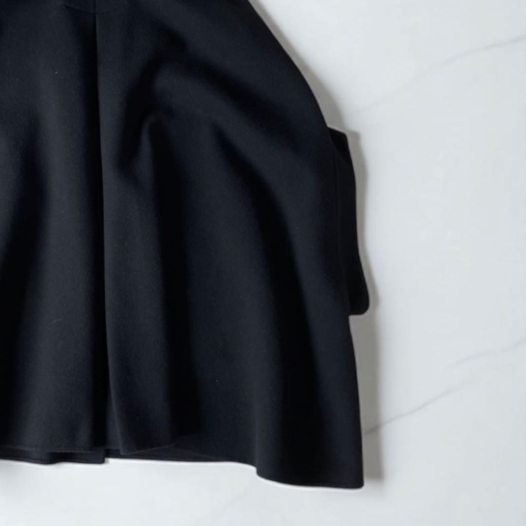 美品✨TUMORI CHISATO ツモリチサト ポンチョコート ケープ 黒