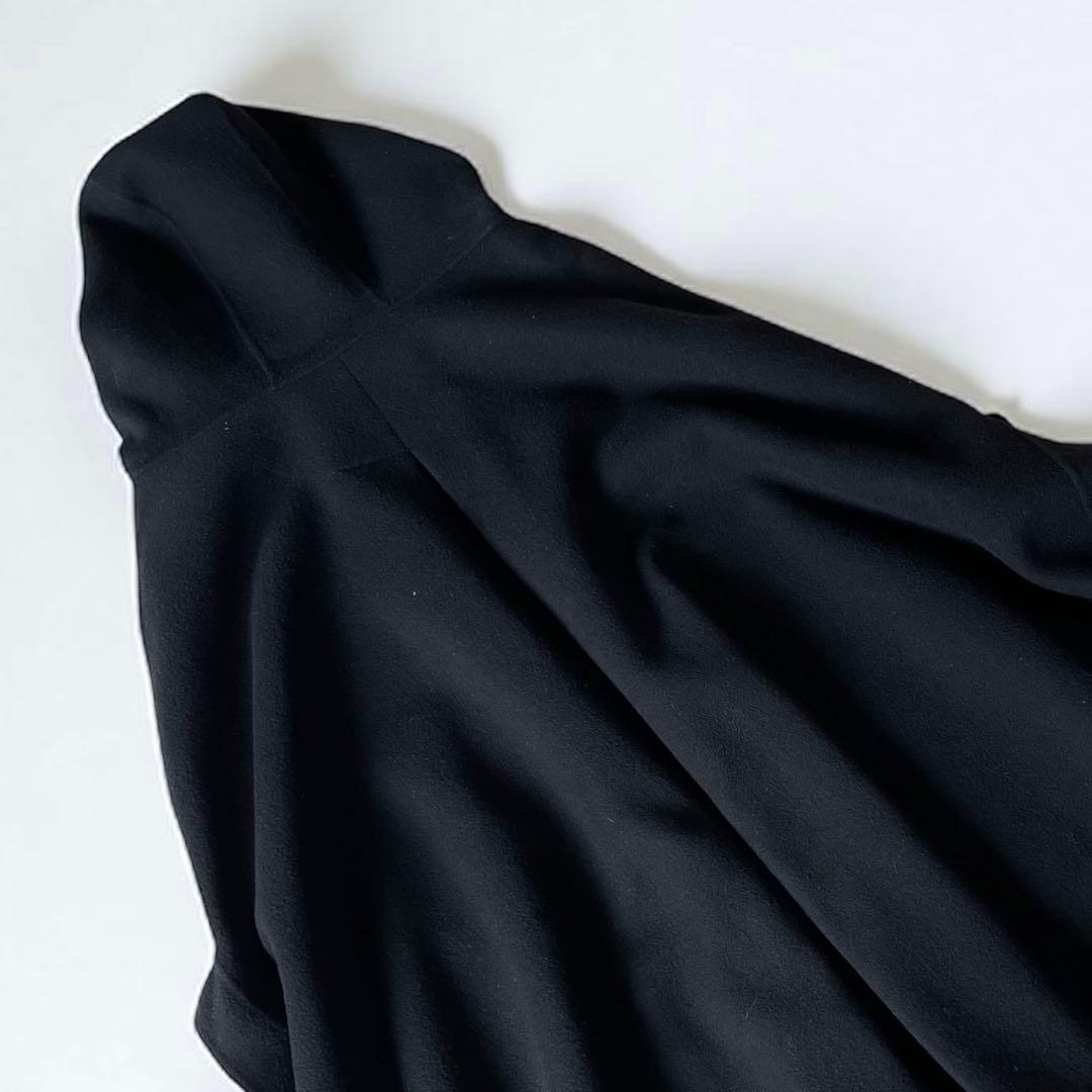 美品✨TUMORI CHISATO ツモリチサト ポンチョコート ケープ 黒