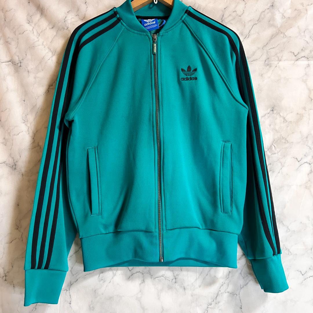 松村北斗 adidas アディダス トラックジャケット ジャージ 緑 Mサイズ