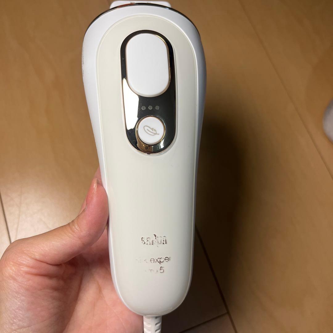 【美品】ブラウン 光脱毛器 シルクエキスパート PL-5117 pro5