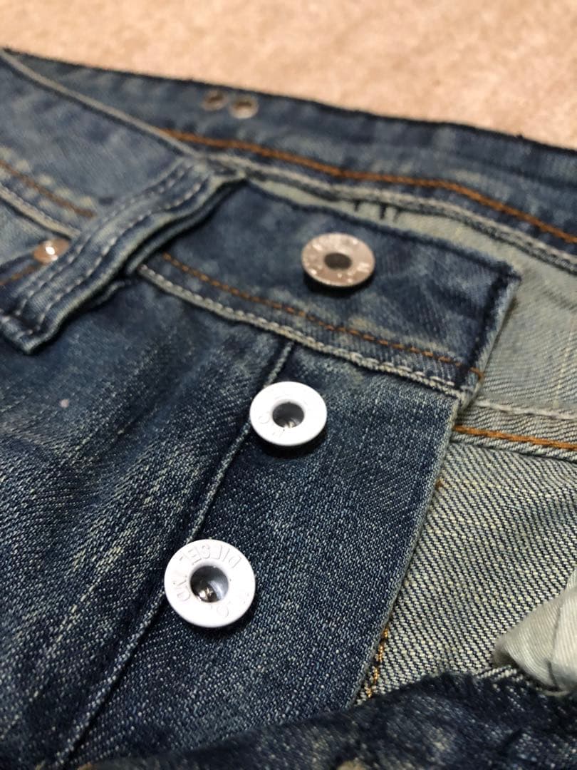 新品 希少 ディーゼルDIESEL × adidas デニムパンツ W28×32