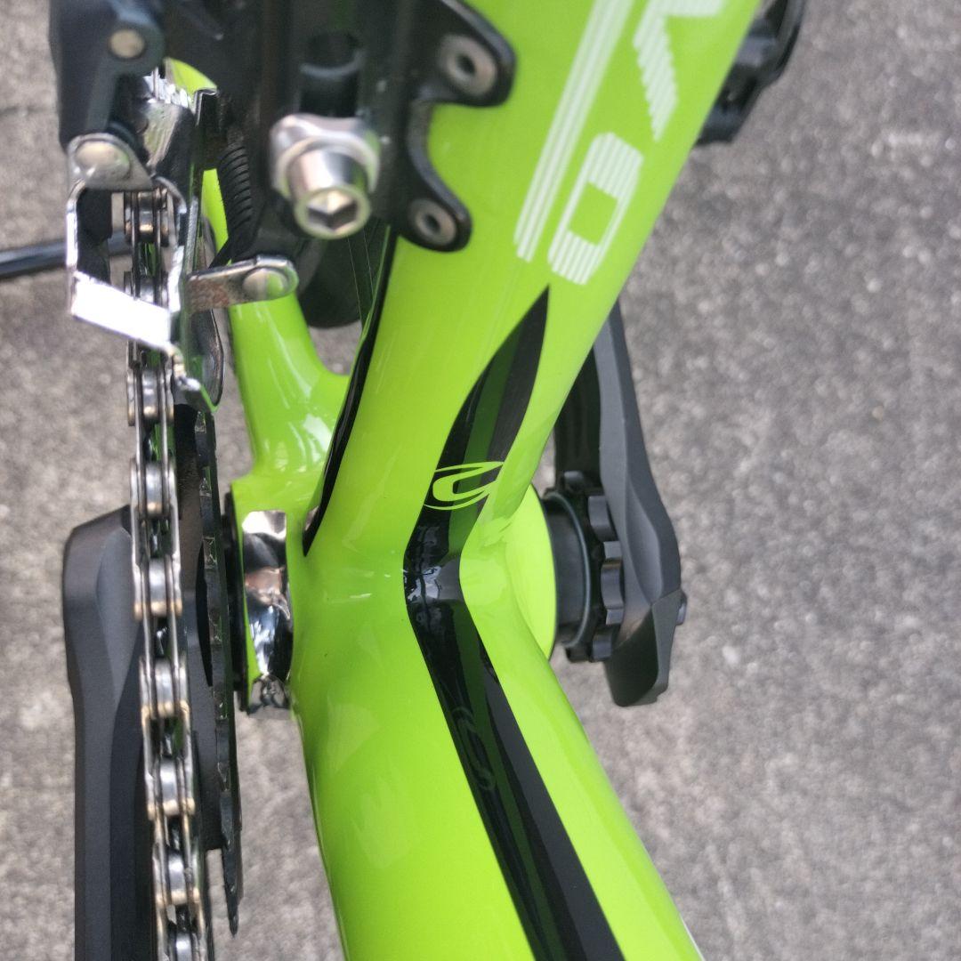 キャノンデールスーパーシックス　パワーメーター付　Size52