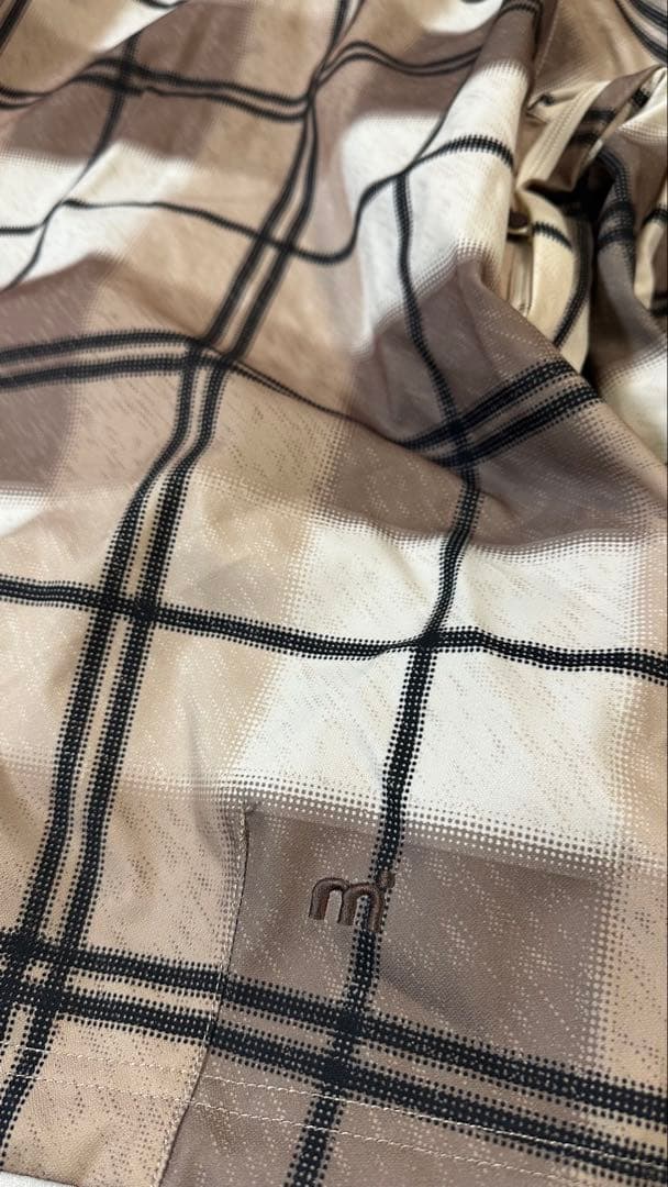 美品　mistral スノボウェア　レディースM 上下セット　茶系　天然ボア付