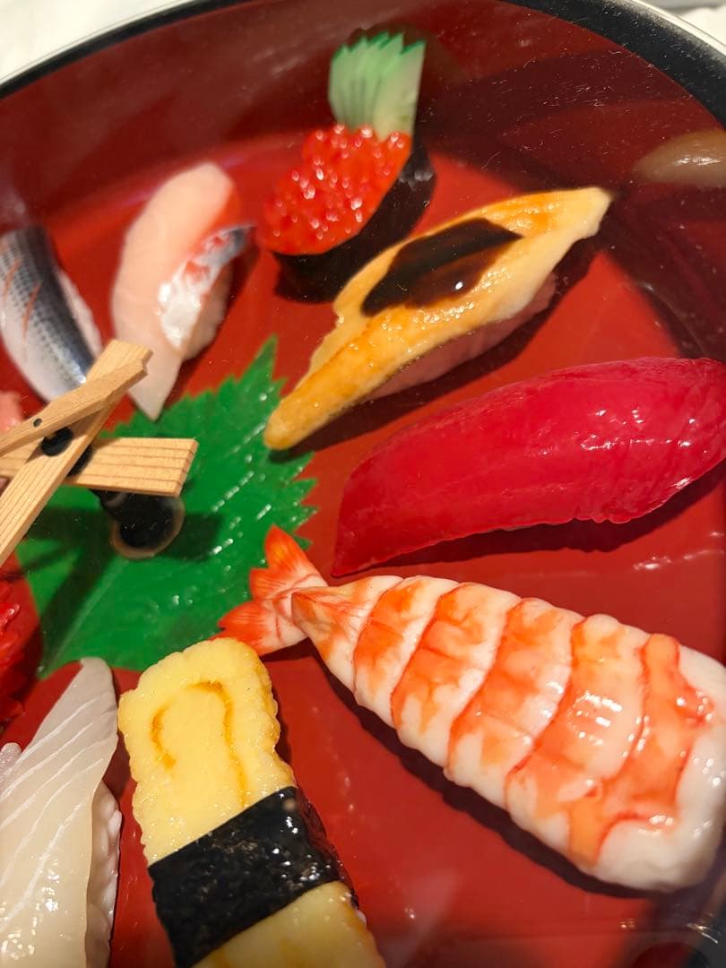 まいづる　サンプルお寿司 掛け時計